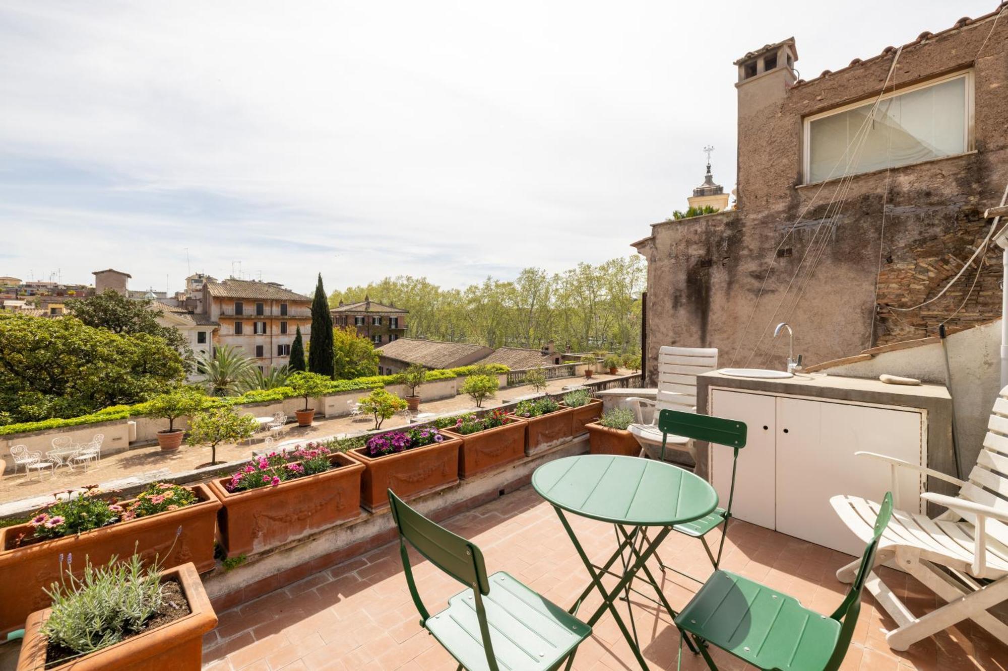 Farnesi Terrace Penthouse Lejlighed Rom Eksteriør billede